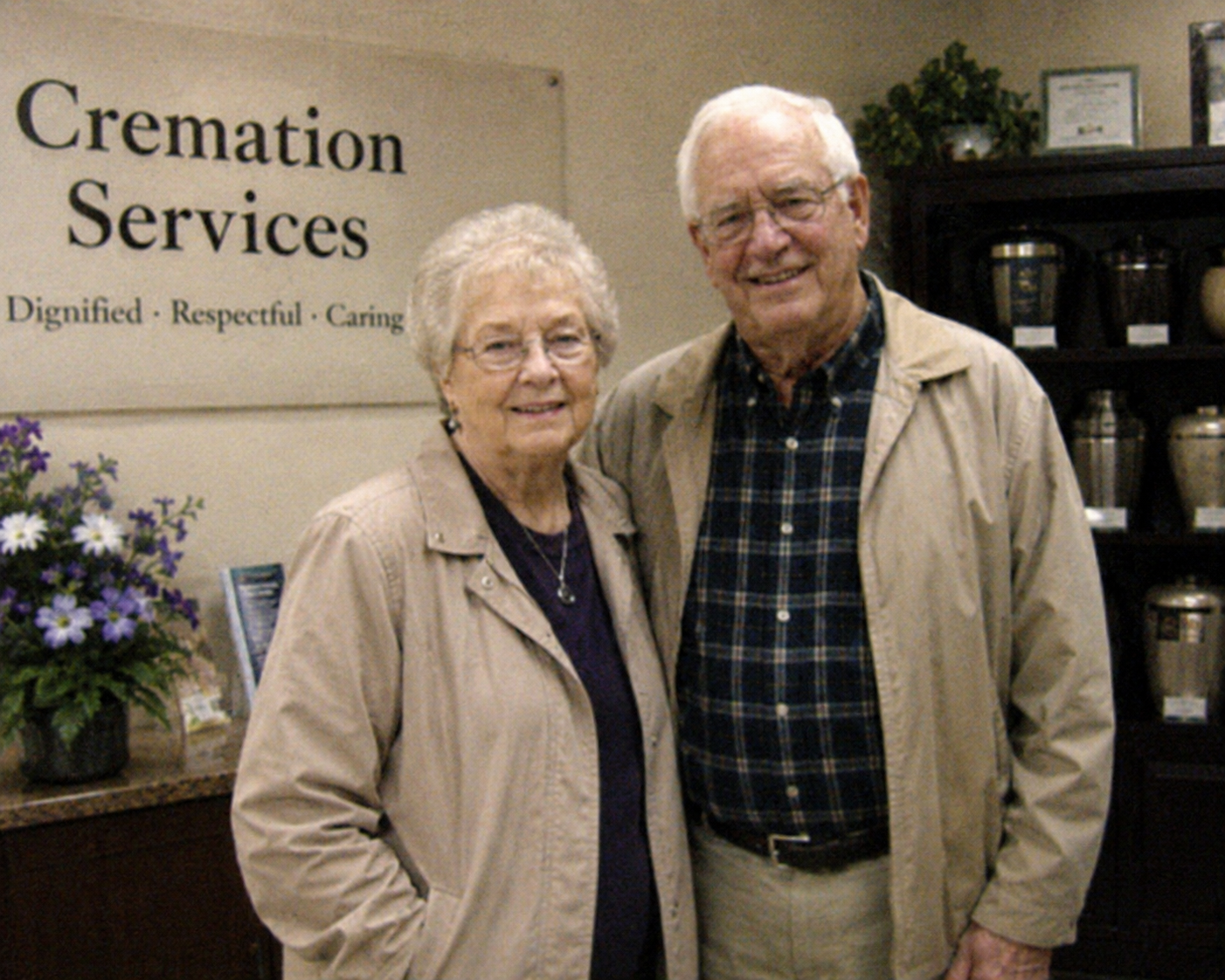 Rachel and Dan, founders of Pet Cremation Comfort